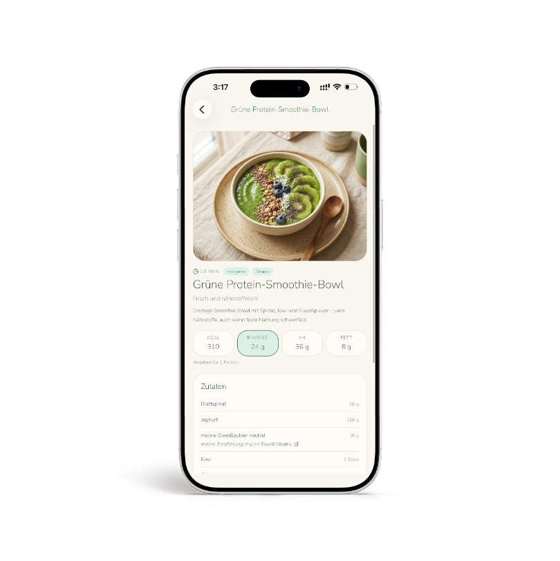 myGLP-1 Coach App – Rezeptdetails